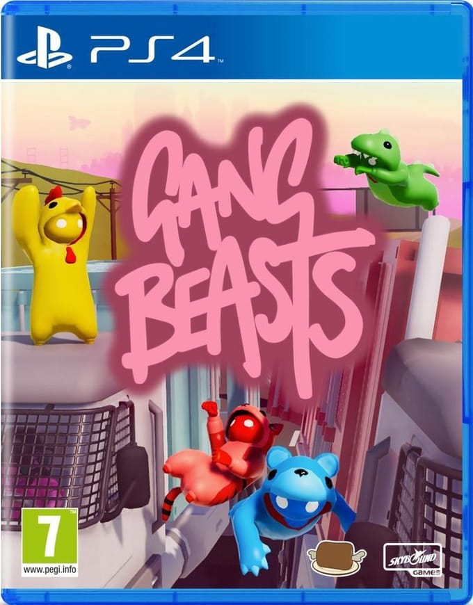 Sony PlayStation 4 PS4 Gang Beasts Games