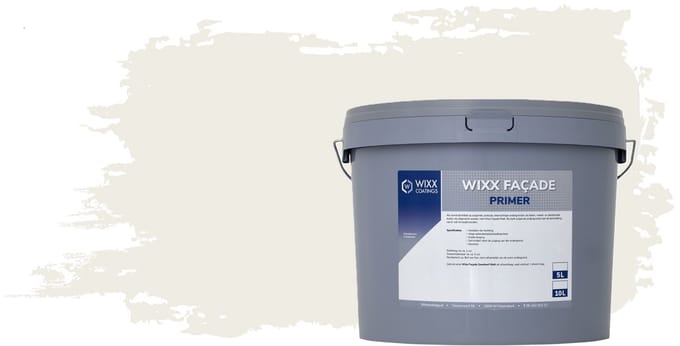 Wixx Façade Primer - 10L - RAL 9010 Zuiverwit