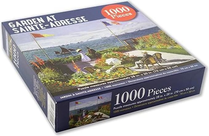 Peter Pauper Puzzel - Garden at Sainte-Adresse - 1000 st