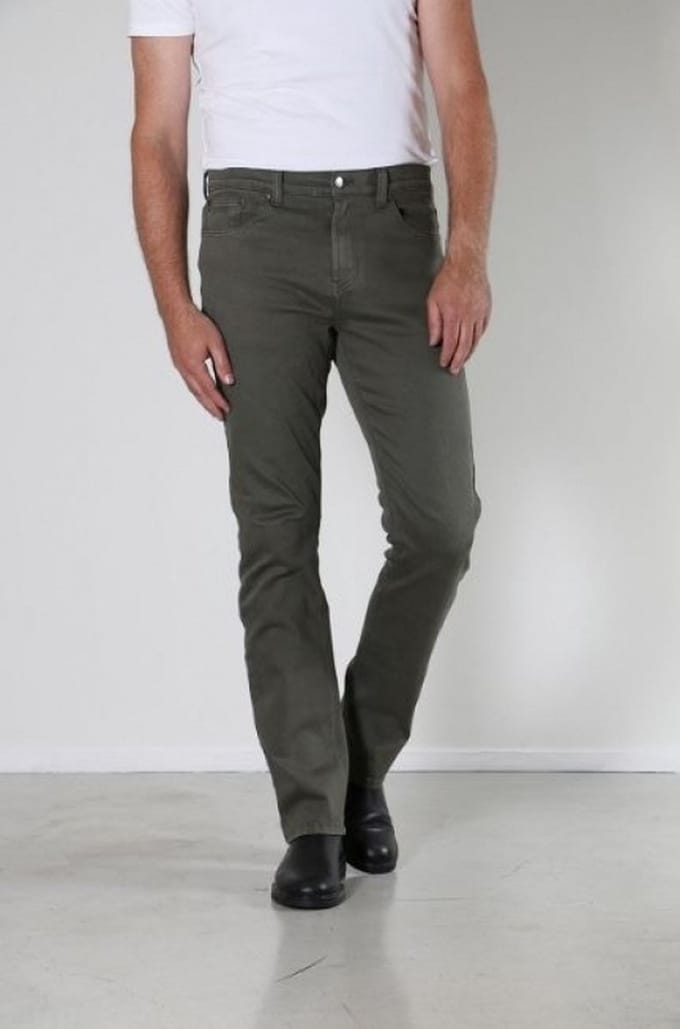 New Star Jacksonville broek heren Stretch taupe W36/L32