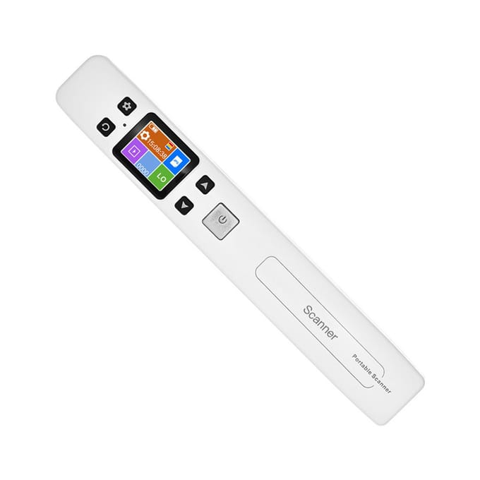 Draagbare Handheld Stick Document-/ Boek-/ Afbeeldingenscanner 1050DPI Resolutie Hoge Snelheid Scannen A4 No WiFi Function