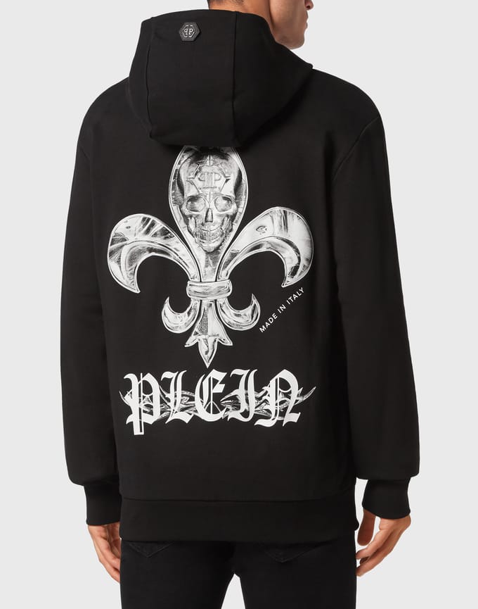 Sweatshirt Met Capuchon Chrome