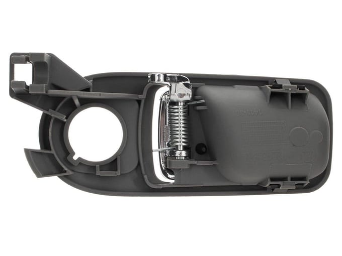 Volkswagen Lupo - Interne Deurklink - Rechterzijde - Grijs met Chroom - Nieuwe Vervanging