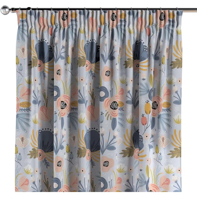 Geplooid gordijn Yellow Tipi Magic Collection 51x102"
