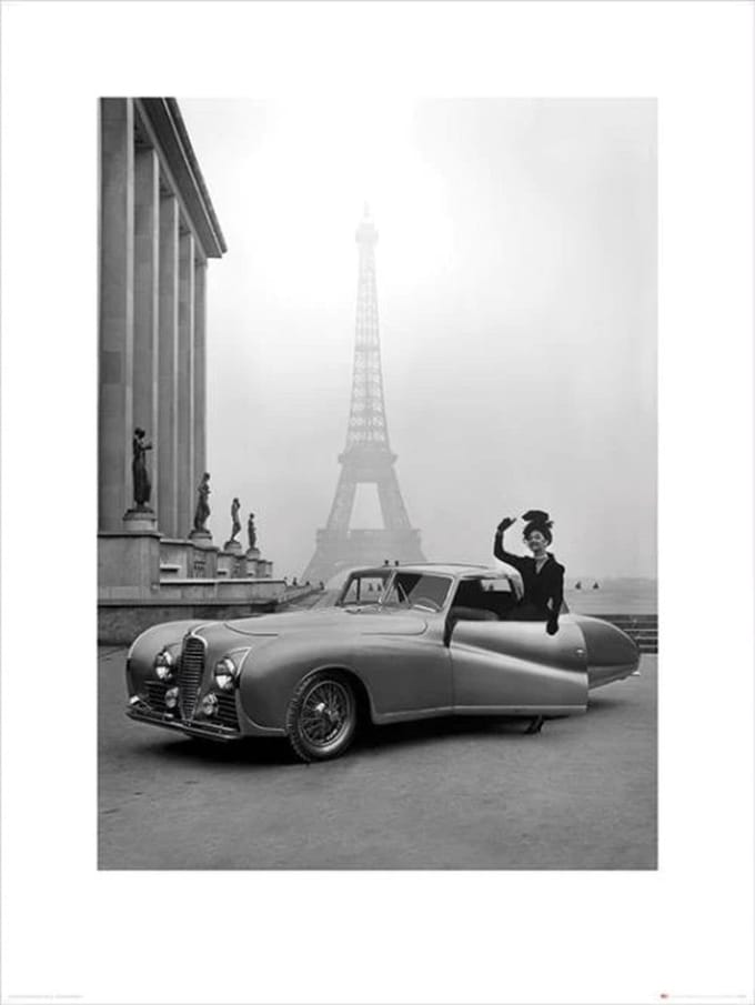 Kunstdruk Time Life - France 1947 60x80cm