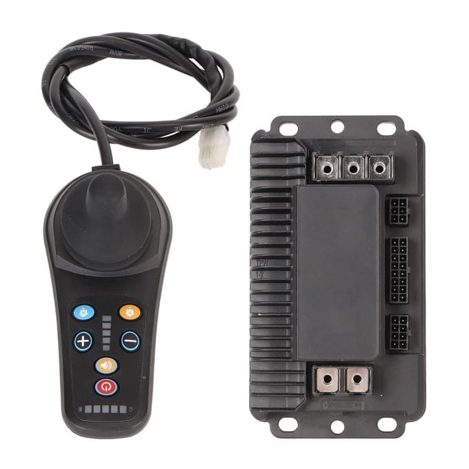 Universele Elektrische Rolstoel Joystick Controller met Rem Snelheid Verstelbaar Rolstoel Joystick black