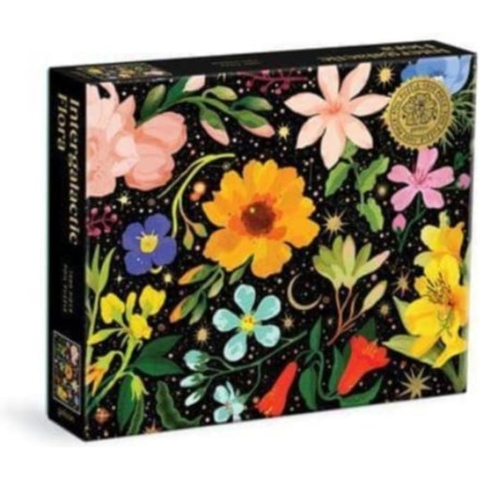 Intergalactic Flora 1000 Piece Foil Puzzle - Galison