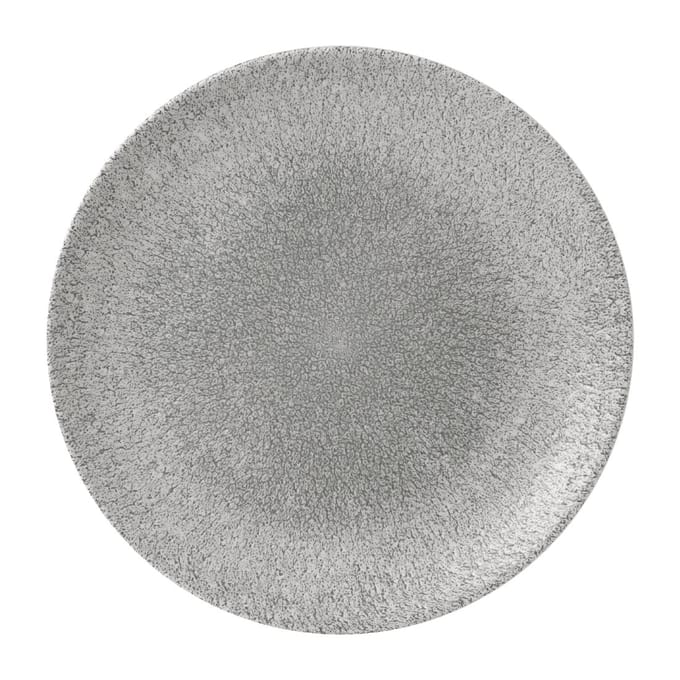 Churchill Raku Jasper Grey Evolve Coupe Bord 26cm (12 stuks)