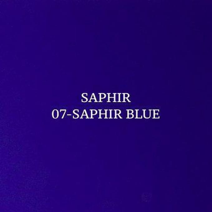 Saphir Tenax spray - leerverf / schoenverf - 07 Saffier Blauw