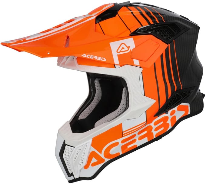 Acerbis Airstrike-C Graphic Carbon Motocrosshelm -