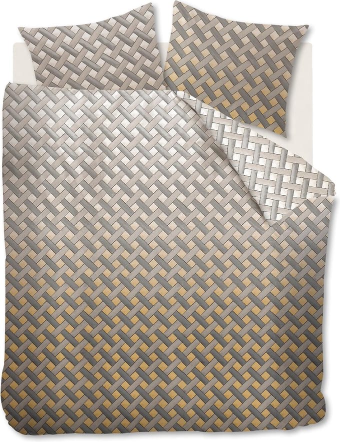 Beddinghouse Padded Dekbedovertrek - Litsjumeaux - 240x200/220 cm - Gold