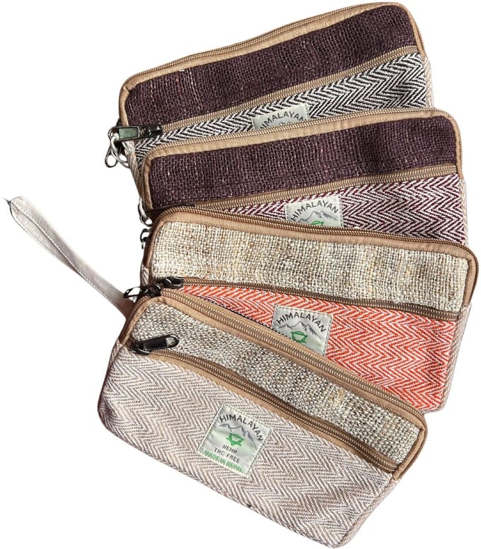 4x Hennep Telefoon/Tabak/Alles Zip Etui (assorti)