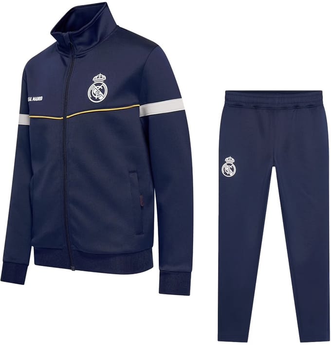 Mbappe Real Madrid Trainingspak - 2025-2026 - Blauw - Kind-164