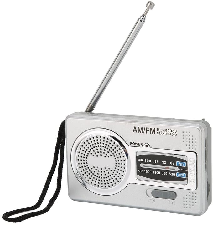 Cosensi - Dailygoods - Kleine Draagbare Radio met Hoofdtelefoonaansluiting