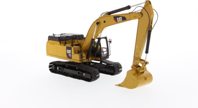 Diecast Masters Cat 349F Graafmachine - Kraan modelbouw 1:50 - Metal tracks