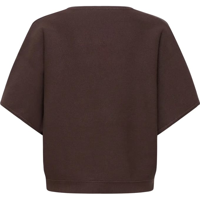 b.young - BYMMORLA VNECK SHORT SLEEVE - Dames - Gebreide truien