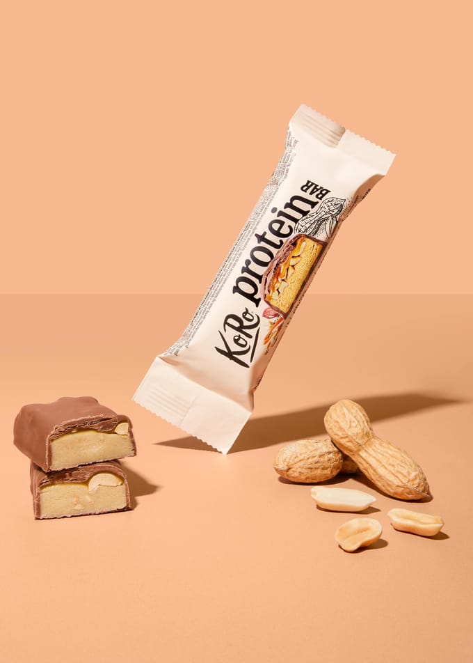 Soft protein bar peanut caramel style | 45 g