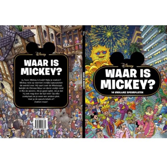 Waar is Mickey? - Zoekboek Mickey
