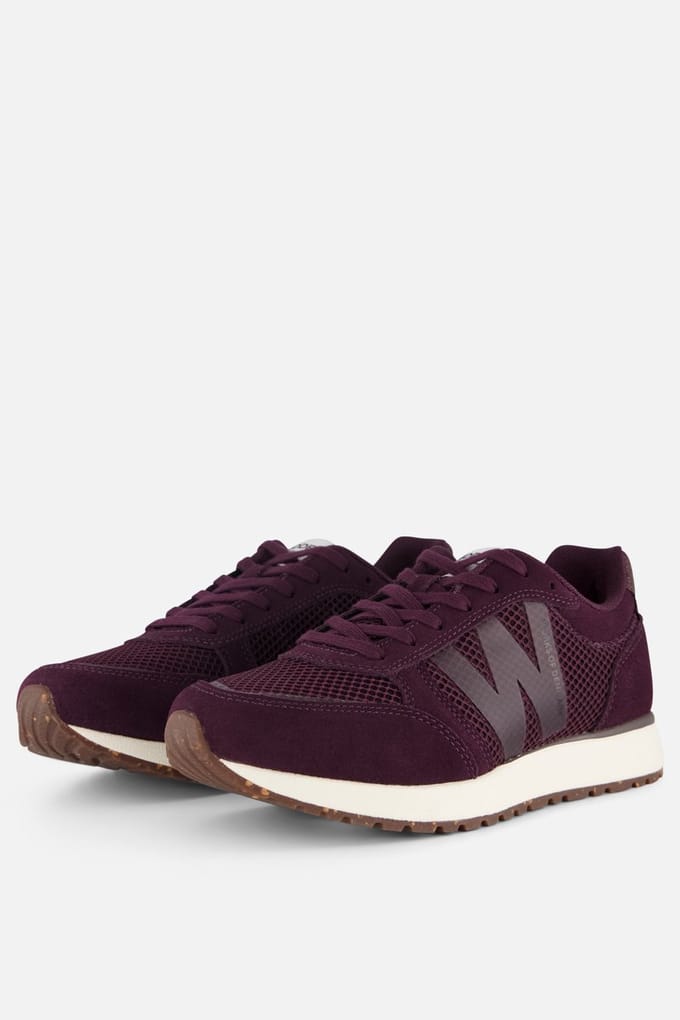 Woden Woden Ronja Icon Sneakers paars Suede