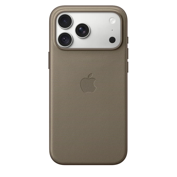 Apple TechWoven hoesje met MagSafe - Geschikt voor iPhone 18 Pro Max - Taupe