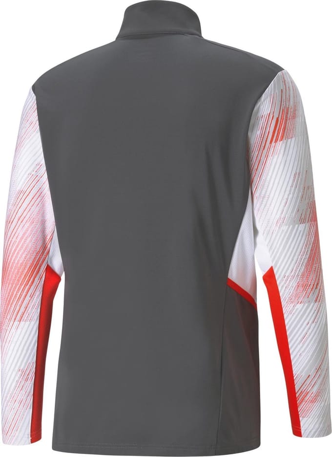PUMA - Maat XL - individualCUP Training 1/4 Zip Sporttrui Mannen
