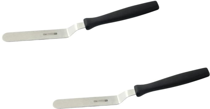 Set van 2 Mini gebogen spatels 22,5 cm FM Professional