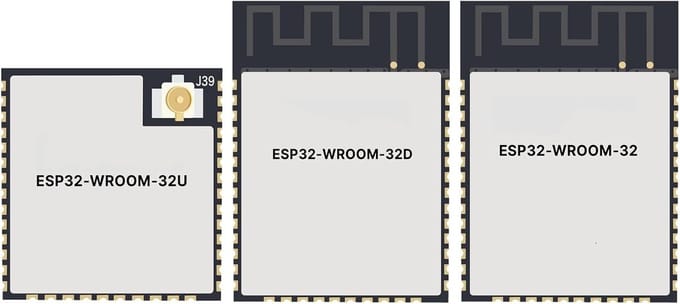 Geïntegreerde Module - Wi-Fi Bluetooth Chip - Elektronica Projecten - 4MB Flash Geheugen - 18x25mm