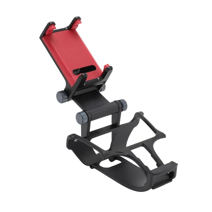 Support de téléphone pour manette de jeu PS5, réglage à double axe, clip rétractable en ABS, manette de jeu black