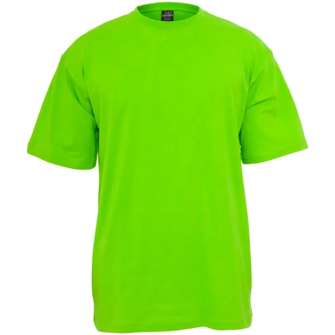 Urban Classics - Tall Heren Tshirt - L - Groen