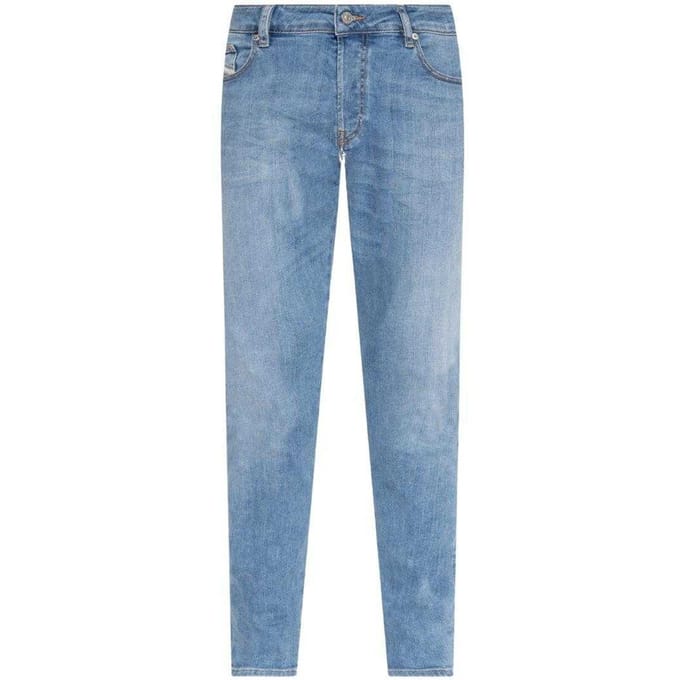 Diesel Heren D-Yennox Tapered Jeans (Lichtblauw)