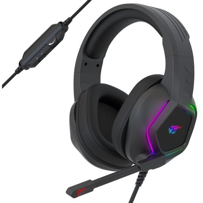 Strex Gaming Headset RGB Met Microfoon - 7.1 Surround - Game Koptelefoon Met Draad - Geschikt Voor PC / PS4 / PS5 / Xbox / Switch