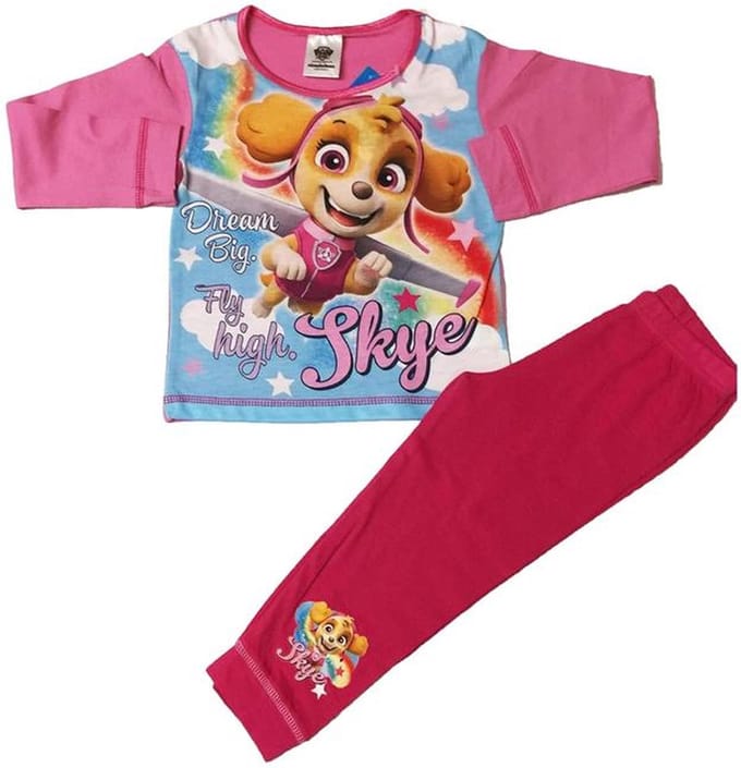 Paw Patrol Pyjama - Maat 86/92 - Skye - Roze