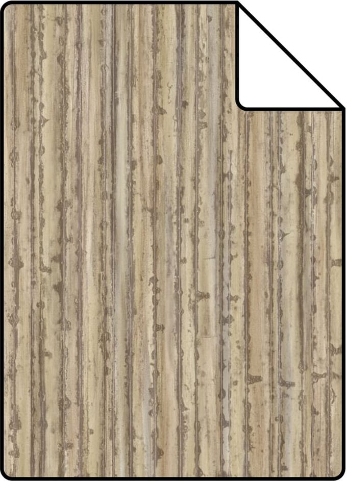 Proefstaal Origin Wallcoverings behang bamboe lichtbruin - 26,5 x 21 cm - 347401-S