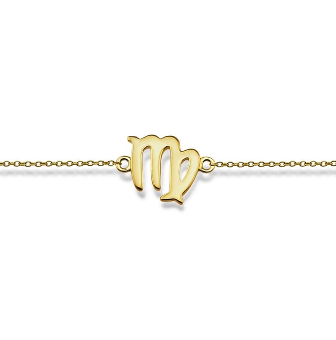 Maagd Armband Gold-plated Zodiac ZB009G