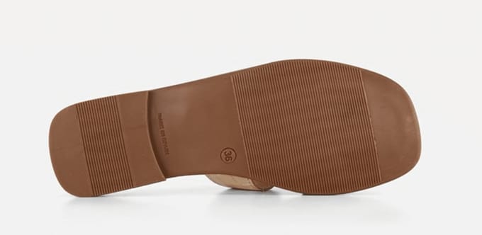 Oh! My Sandals Dames Slipper | Goud | Maat: 38