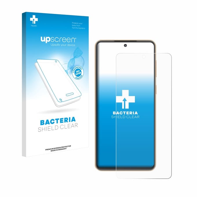 upscreen - Screenprotector voor Samsung Galaxy F55 - Folie Beschermfolie transparant antibacterieel