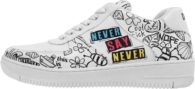 DOGO Dice Sneakers - Never Say Never 36