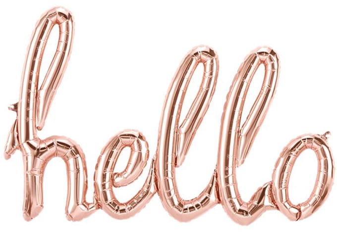 Qualatex - Folieballon Hello