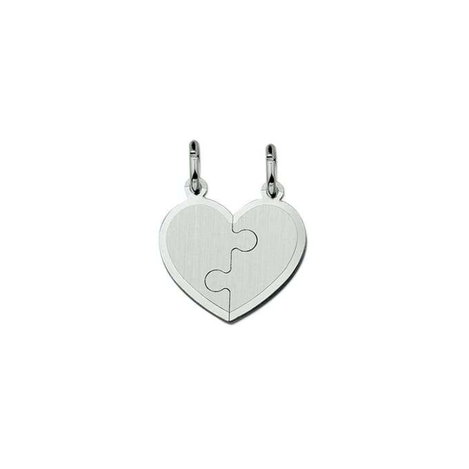zilver gerhodineerd breekhartje puzzel mat 1323379