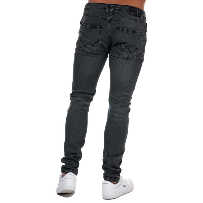 Duck and Cover Heren Maylead Slim Fitted Jeans (Grijs)