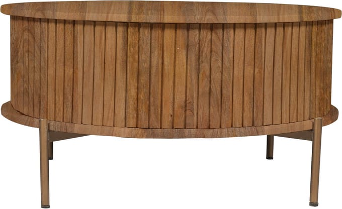 Starfurn - Salontafel Madison - Bruin - 80x80x40 cm