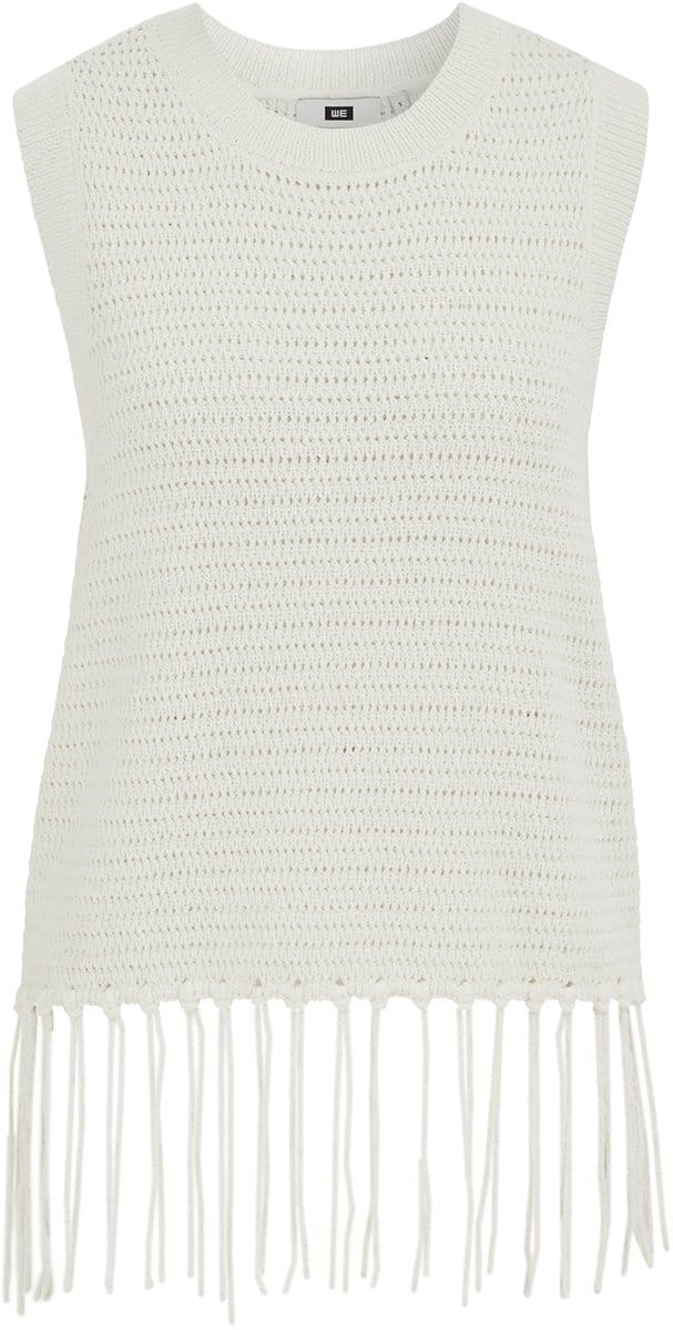 WE Fashion Dames gebreide top met structuur