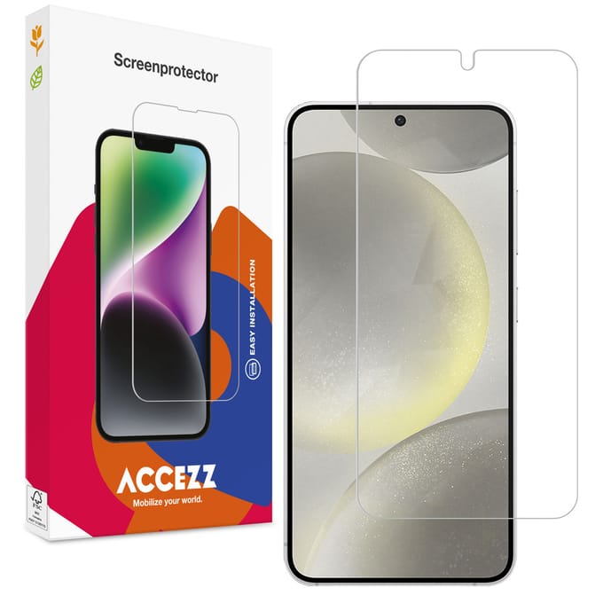 Accezz Screen Protector - Geschikt voor Samsung Galaxy S24 / S25 - Gehard Glas Screenprotector