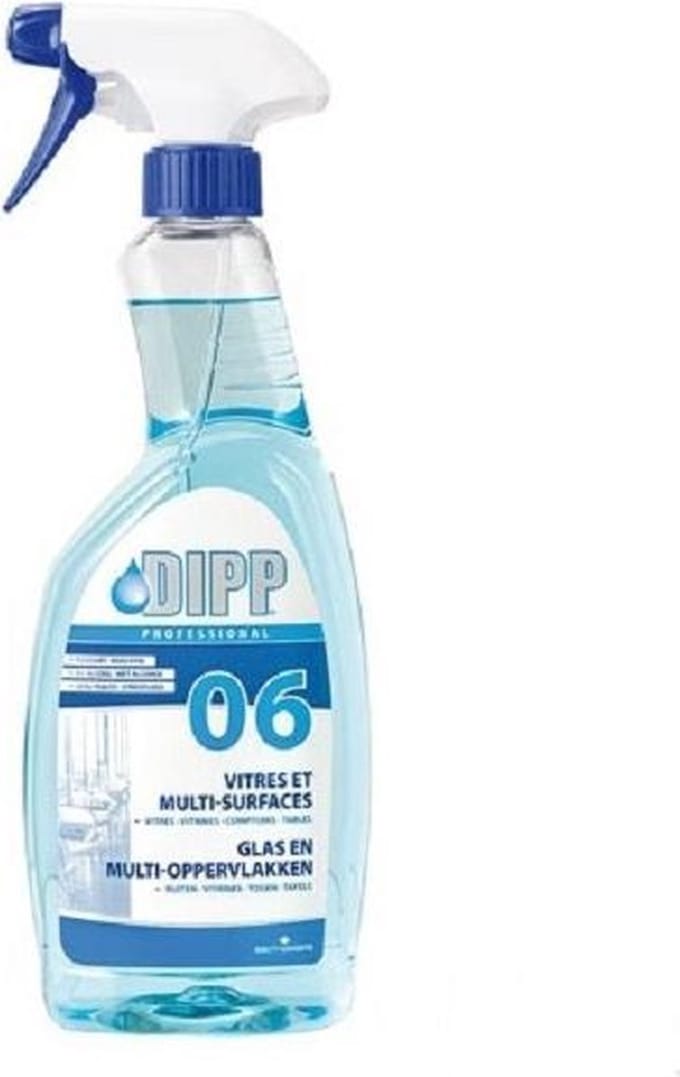 DIPP N°06 - Glas en spiegel reiniger 750ml SPRAY