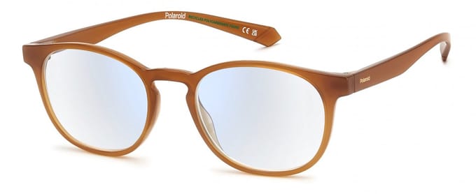 Polaroid PLD 0037/R/BB Ochre 51/19/155 UNISEX + 2.5 Leesbril