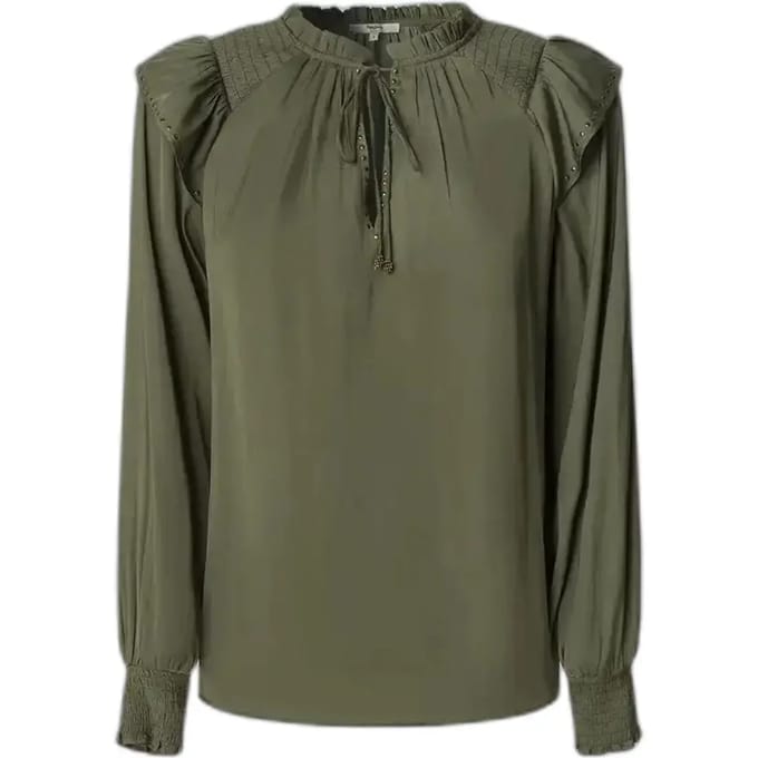 Pepe Jeans Miriam Overhemd Met Lange Mouwen Groen M Vrouw