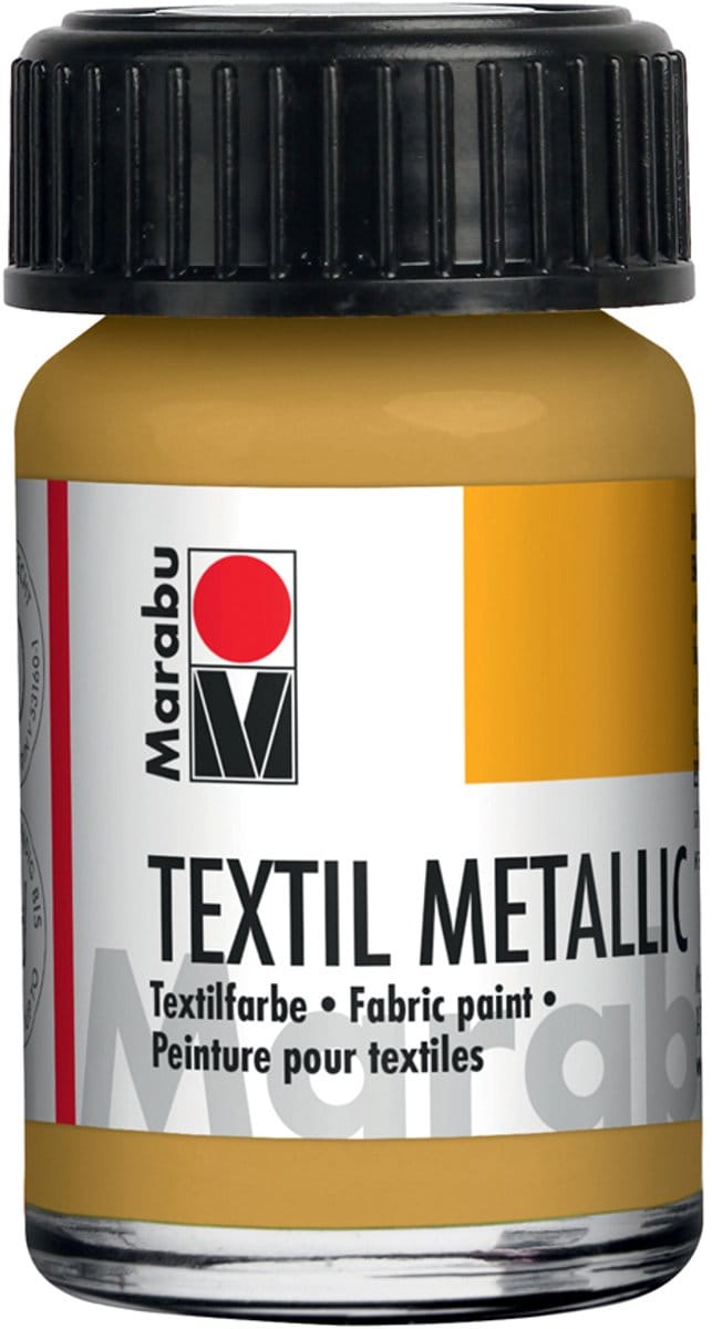 Textil Metallic 15 ML - Goud Metallic