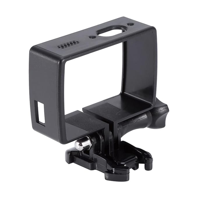 Boîtier de protection latéral avec adaptateur de montage pour Xiaomi YI 4K (pour XiaoYi 2) black