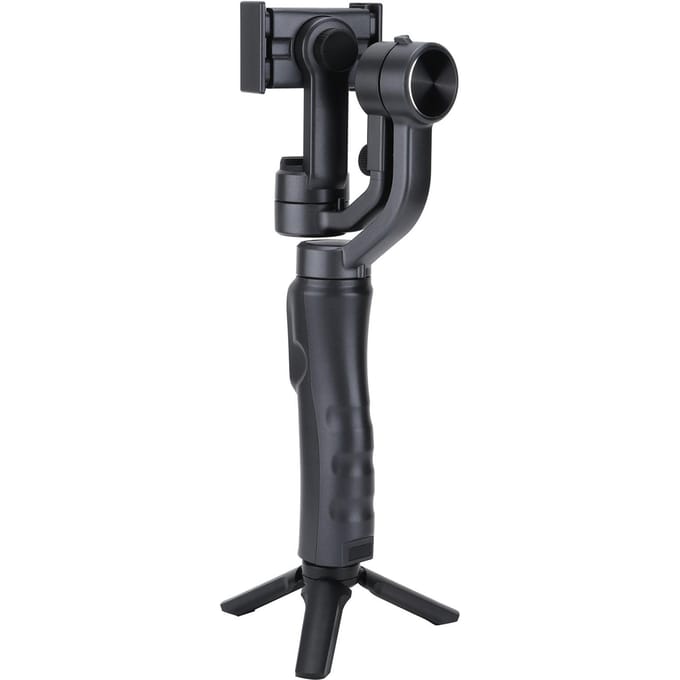 F6 Stabilisateur Gimbal Portatif à Trois Axes Vlog Diffusion en Direct Anti-secousse Support de Téléphone gray