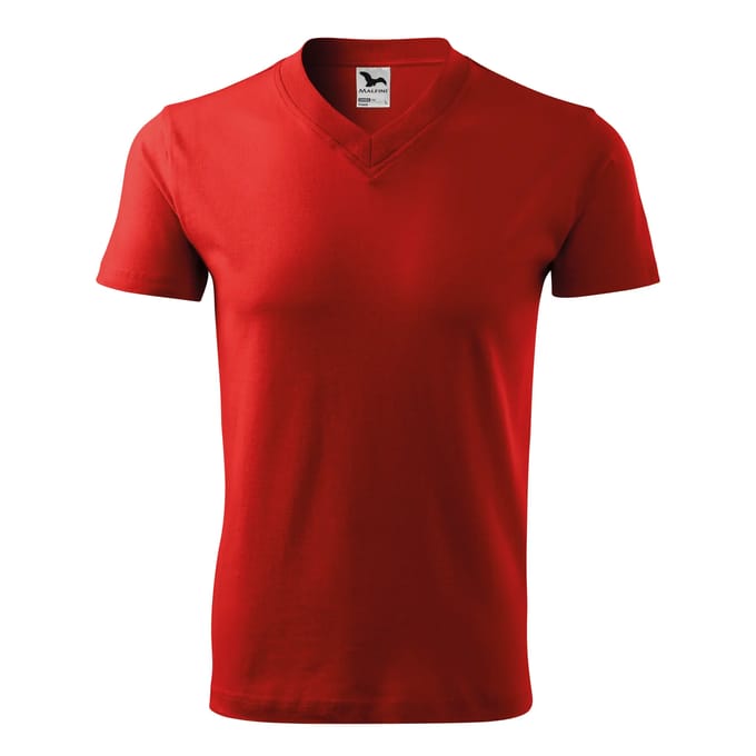 T-shirt met V-hals Malfini 102